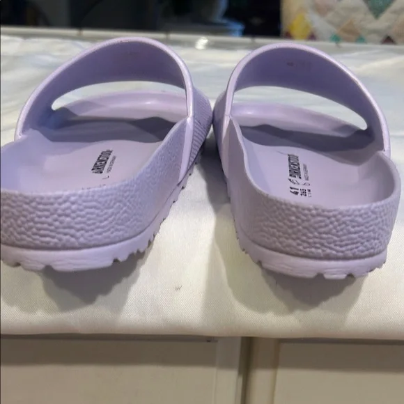 Birkenstock Barbados Eva Slides In Purple Fog Size 41 (10-10.5) - Picture 6 of 16